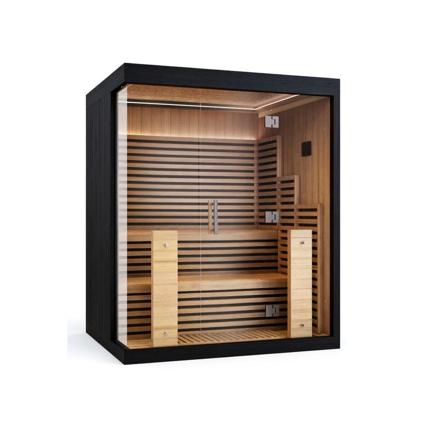 4-6 PERSON INFRARED SAUNA | BLACK SCORCHED SERIES