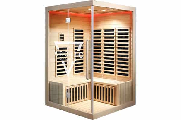 Arctic 3-4 Person Rustic Infrared Sauna