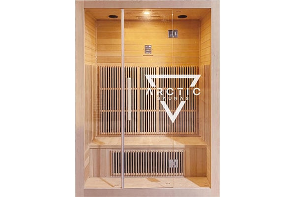 Arctic 3-4 Person Rustic Infrared Sauna