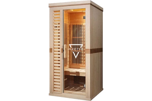 Arctic One Person Rustic Infrared Sauna