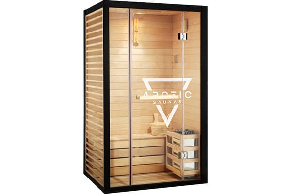 Arctic Two Person Rustic Lux Traditional Sauna