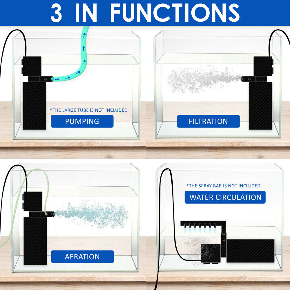 6 in 1 Ice Bath Water Filter Pump