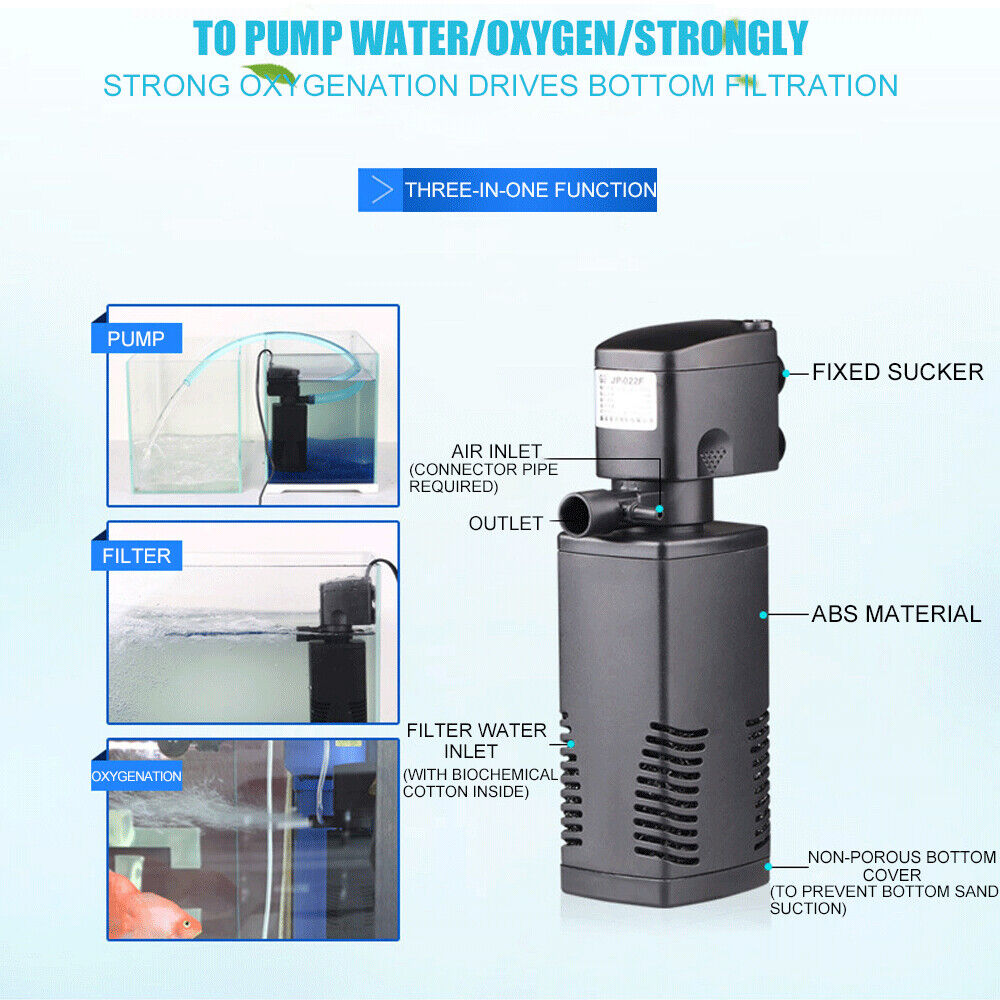 6 in 1 Ice Bath Water Filter Pump