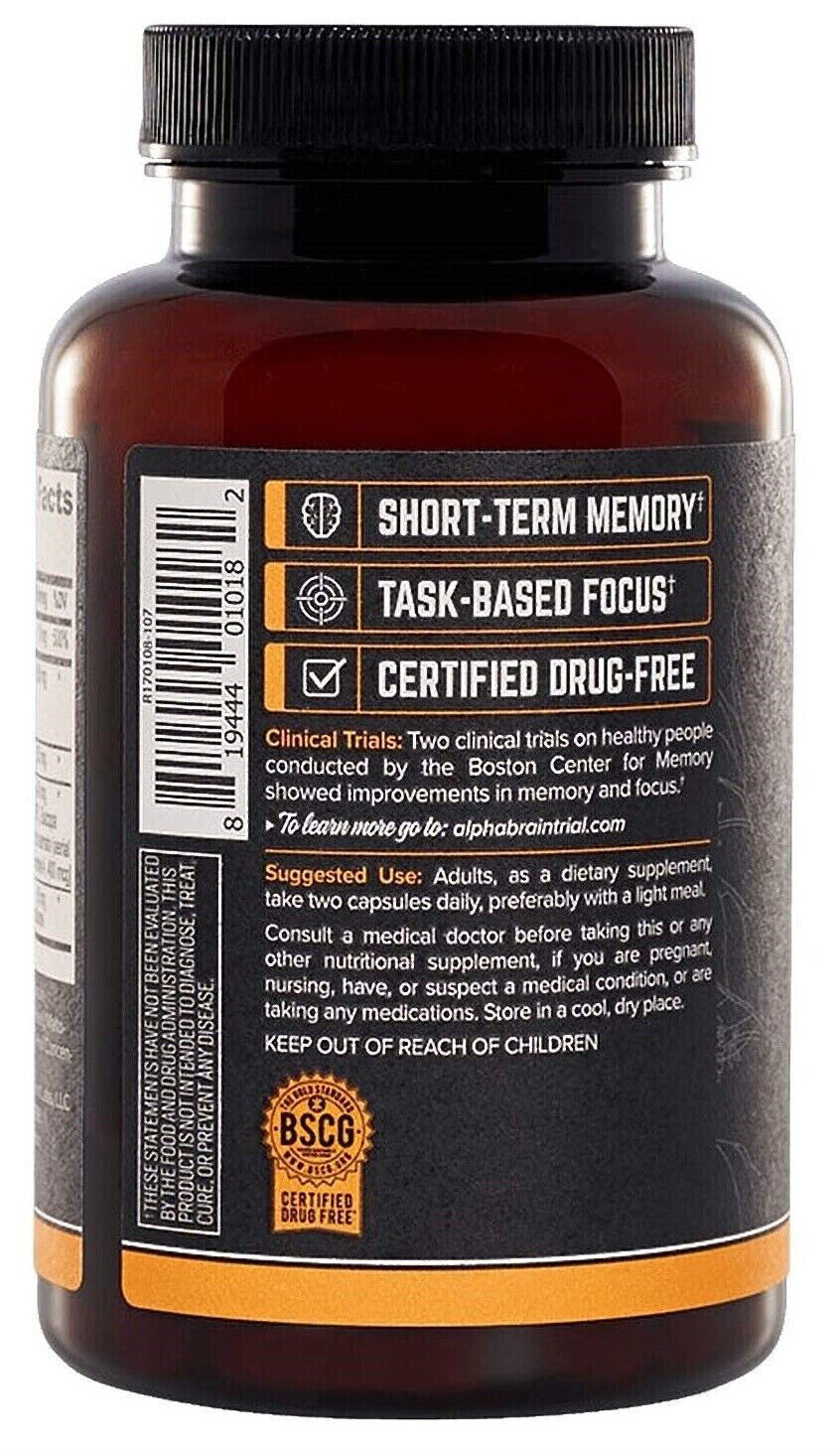 ONNIT Alpha BRAIN 90 Capsules Premium Quality MEGA VALUE PACK FAST POST AU