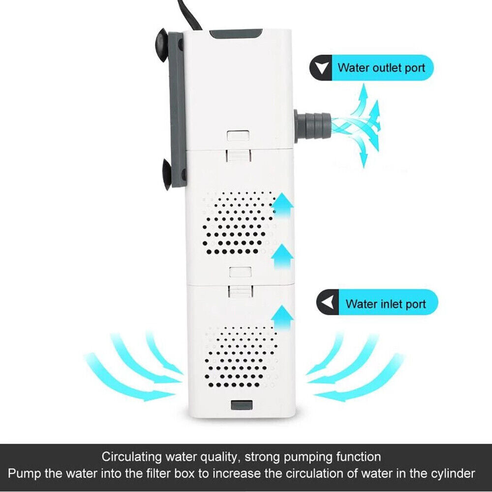 6 in 1 Ice Bath Water Filter Pump