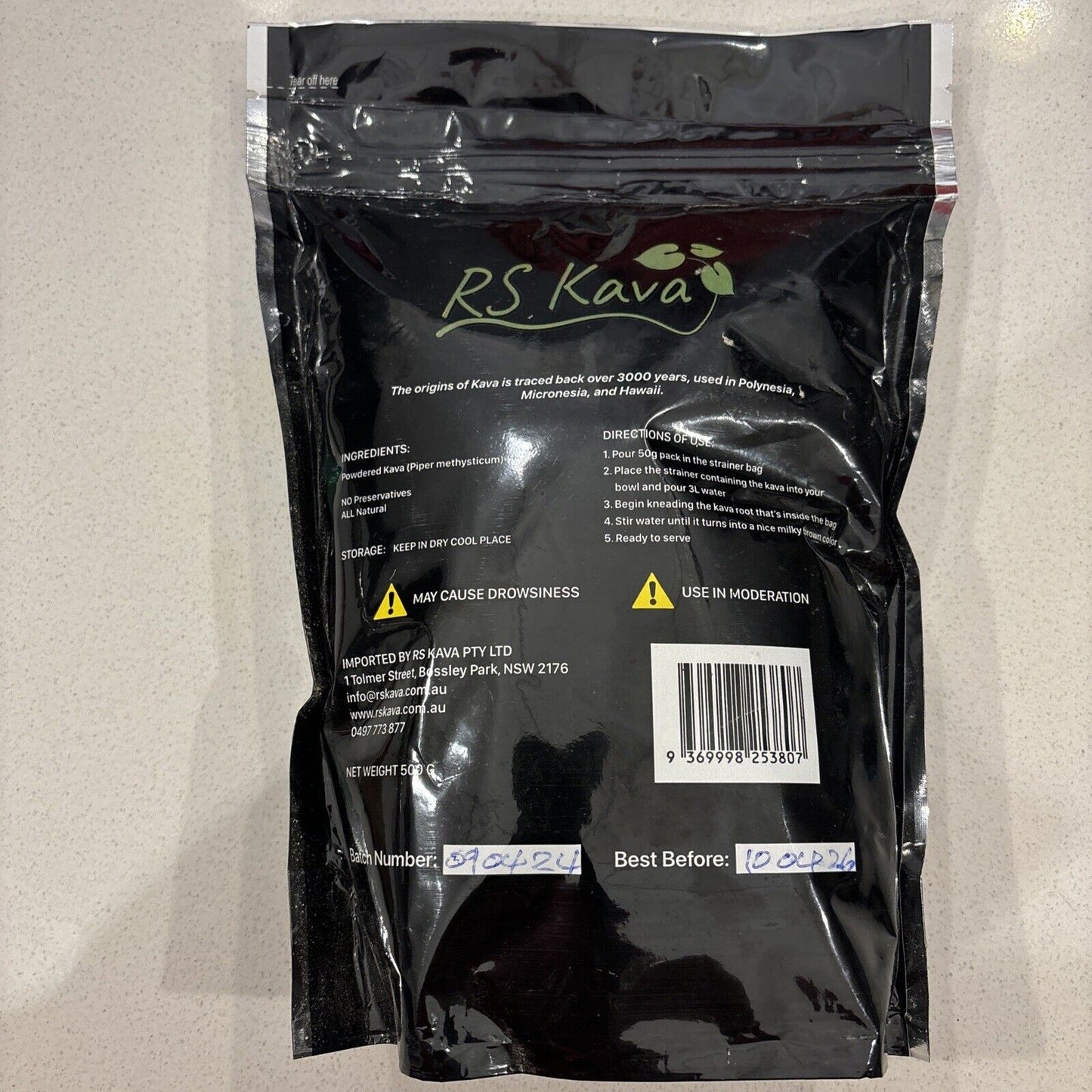 RSKava 500 Grams Premium - One of Australia's Strongest Noblekava