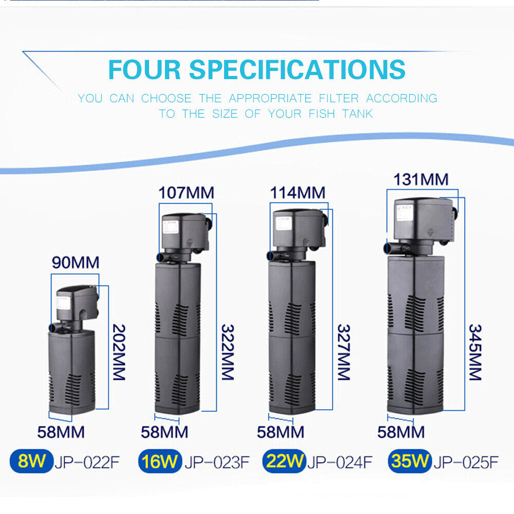 6 in 1 Ice Bath Water Filter Pump