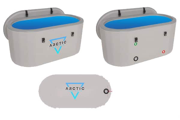 Two Person Portable Frost Bath White Tub